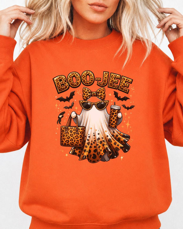 Boo-Jee Ghost Halloween Sweatshirt