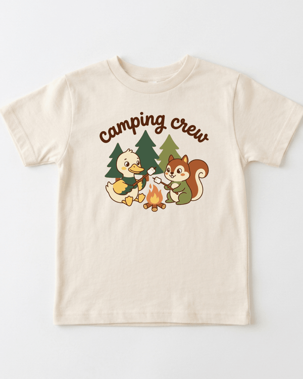 Campfire S'mores Crew Toddler Tee | Camping Shirt