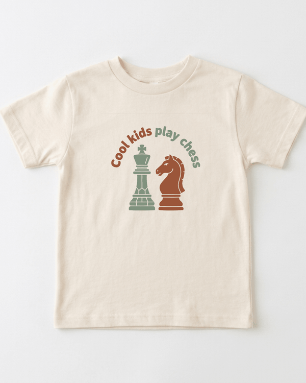 Cool Kids Play Chess Youth Tee | Gamer Shirt