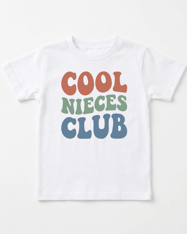 Cool Nieces Club Youth Tee | Girls Shirt