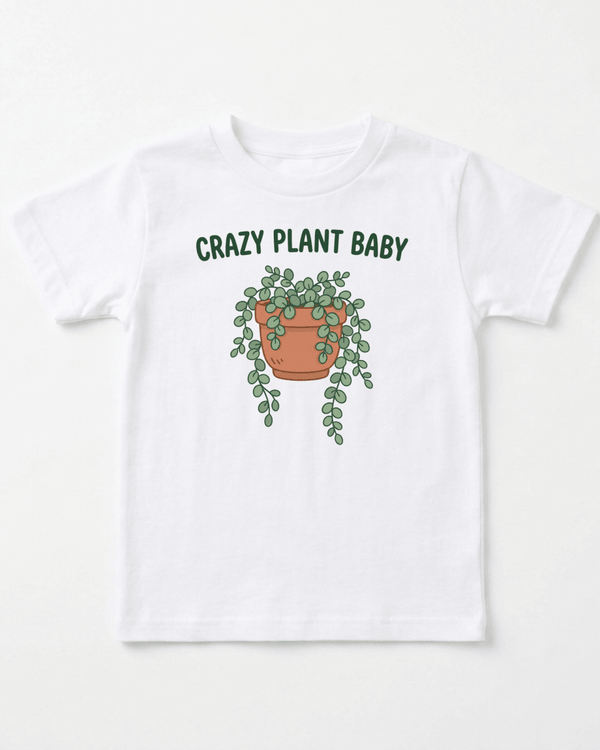 Crazy Plant Baby Youth Tee | Cute Kids Shirt