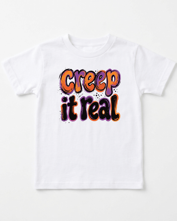Creep It Real Youth Tee | Cute Halloween Shirt