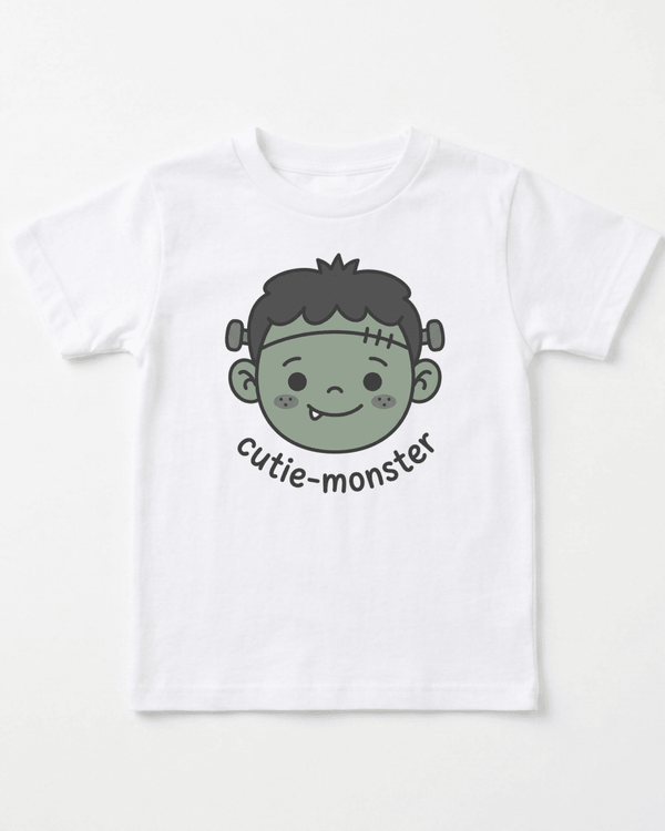 Cutie Frankenstein Toddler Tee | Cute Toddler Gift