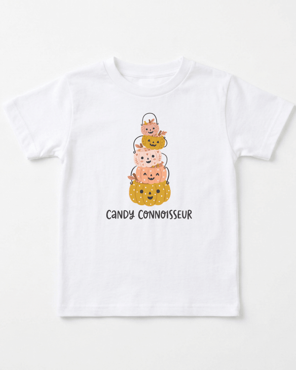 Stacked Pumpkin Pail Parade Toddler Tee | Halloween Gift