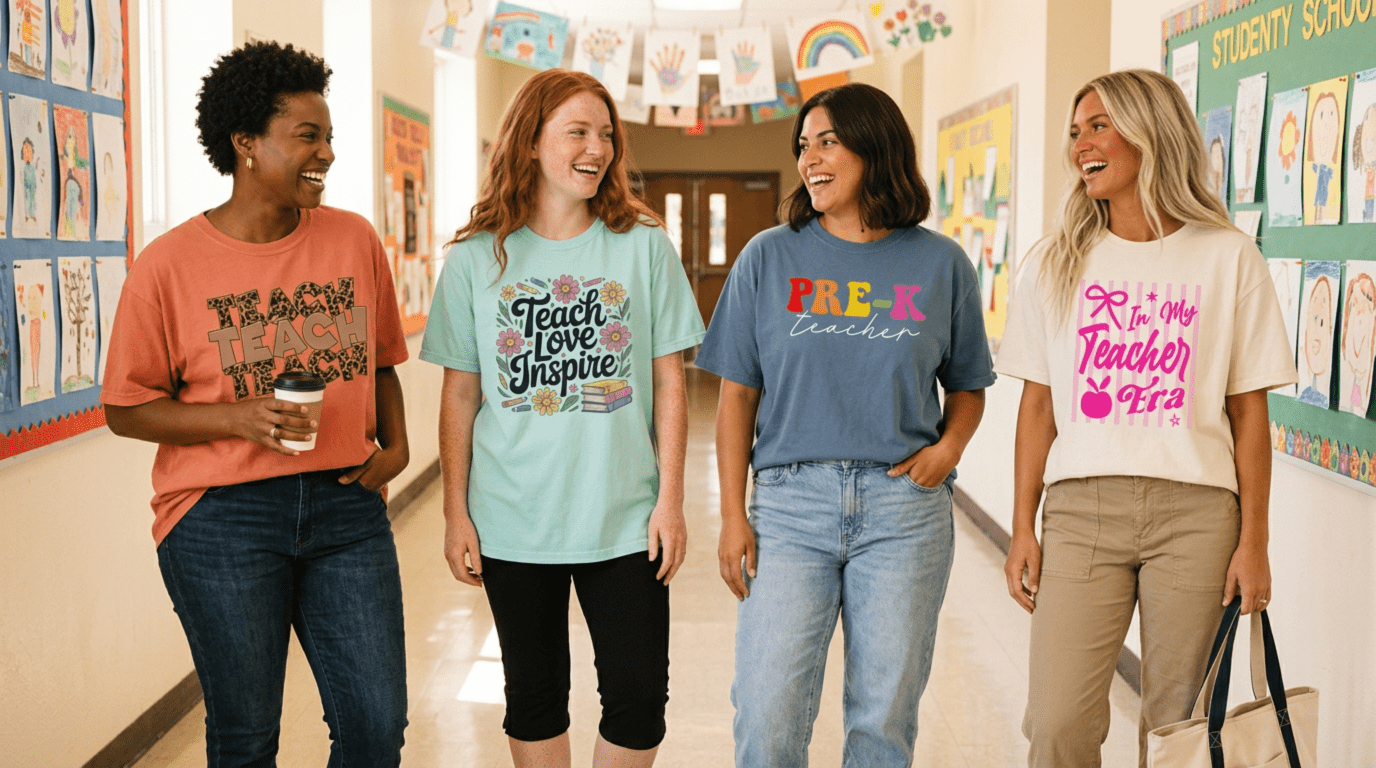 Funny Teacher Shirts — Back to School Gifts for Every Teacher on Your List - Okum Tees