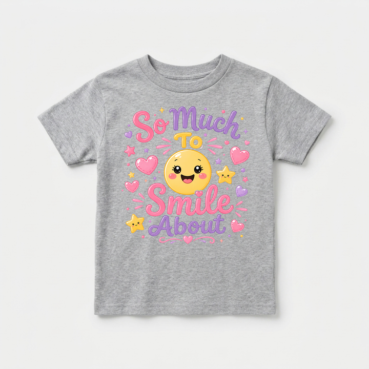 So Much To Smile About Sunshine Toddler Tee | Cute Toddler Gift