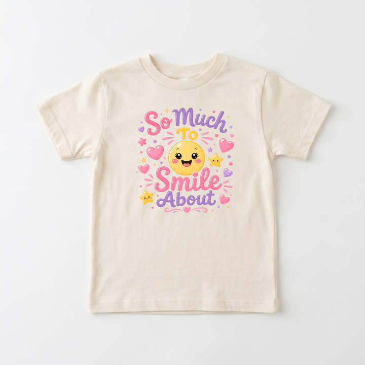 So Much To Smile About Sunshine Toddler Tee | Cute Toddler Gift