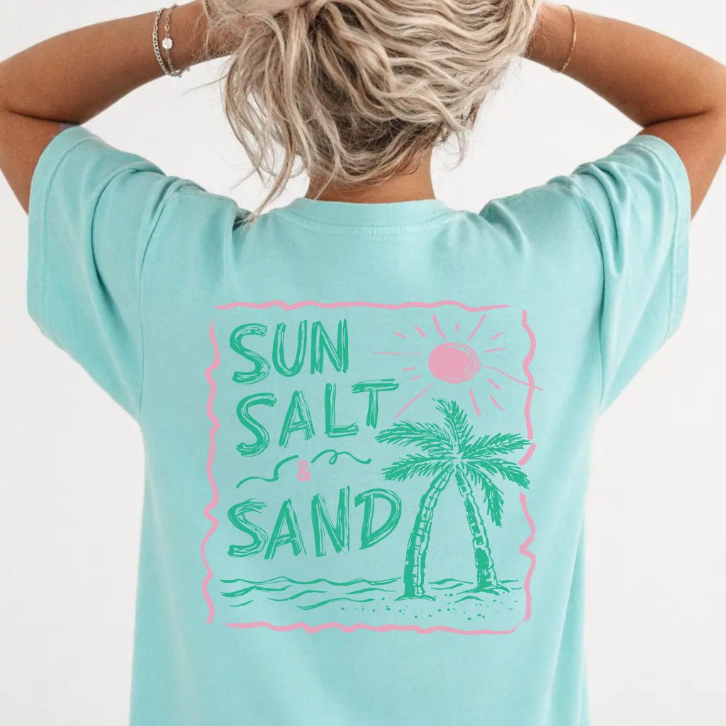 Beach Doodle Women's Graphic Tee - Okum Tees