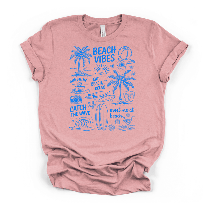 Beach Vibes Doodle Shirt - Okum Tees