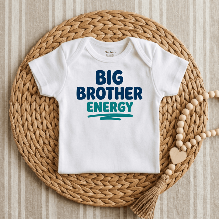 Big Brother Energy Baby Onesie® | Boys Outfit - Okum Tees