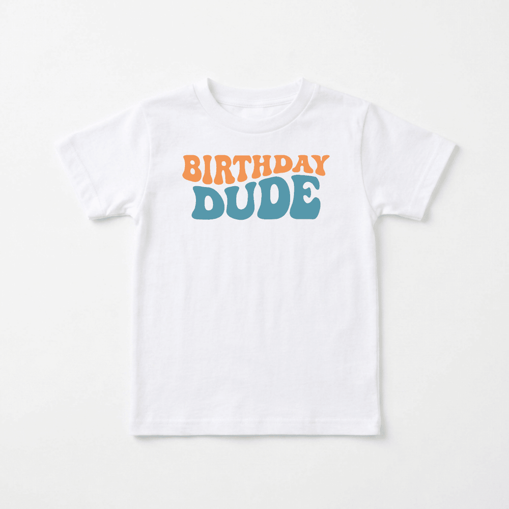 Birthday Dude Youth Tee | Cute Kids Shirt - Okum Tees