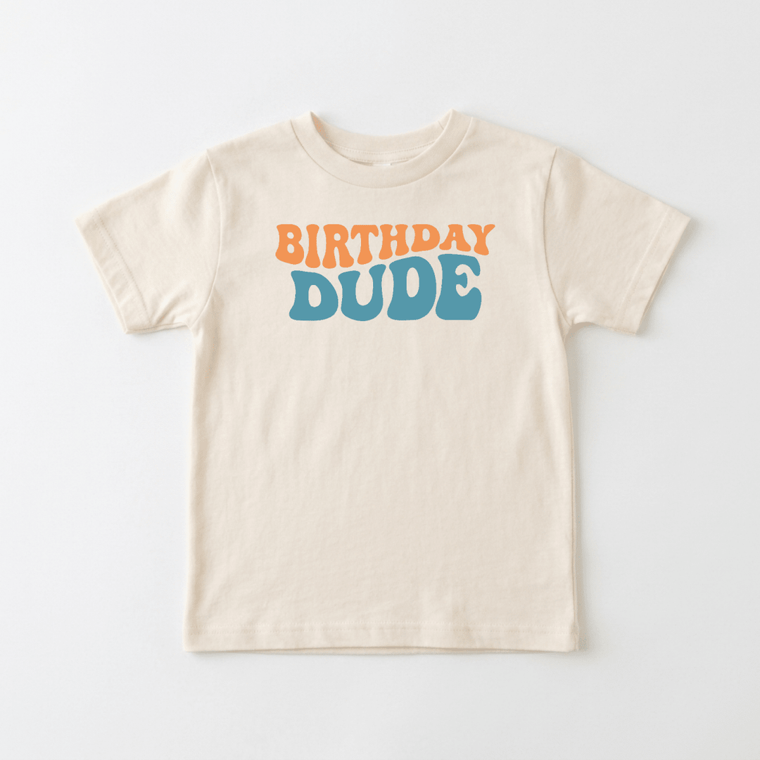 Birthday Dude Youth Tee | Cute Kids Shirt - Okum Tees