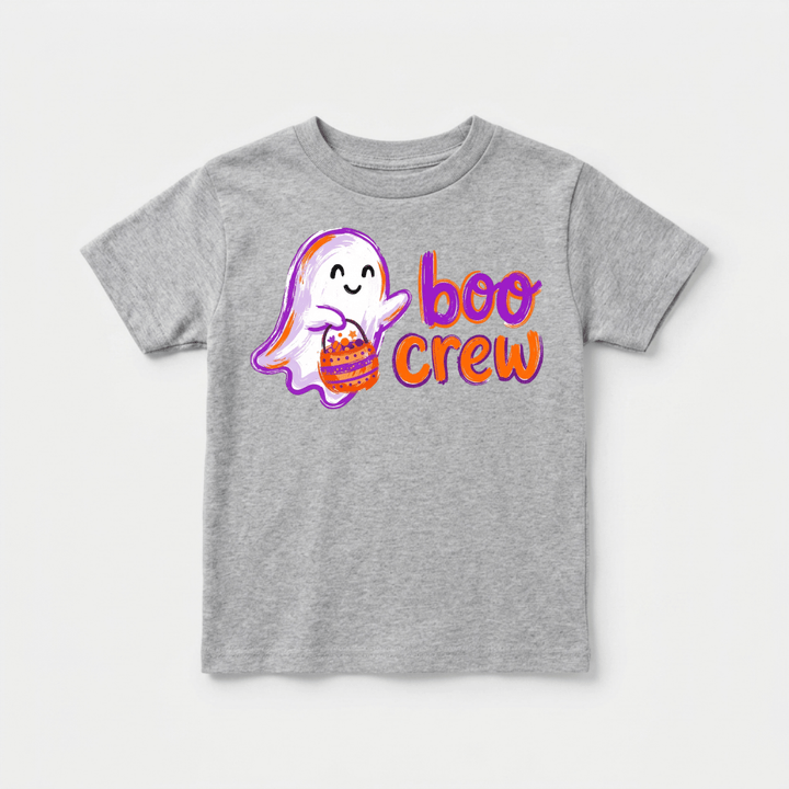 Boo Crew Ghost Toddler Tee | Cute Kids Gift - Okum Tees
