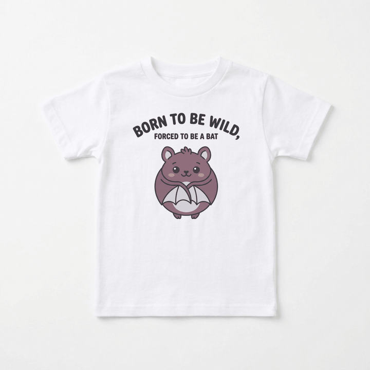 Born to Be Wild, Forced to Be a Bat Youth Tee | Unisex Kids Shirt - Okum Tees