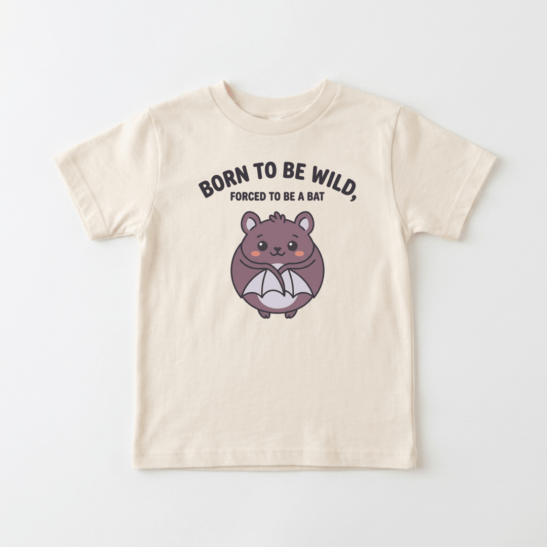 Born to Be Wild, Forced to Be a Bat Youth Tee | Unisex Kids Shirt - Okum Tees