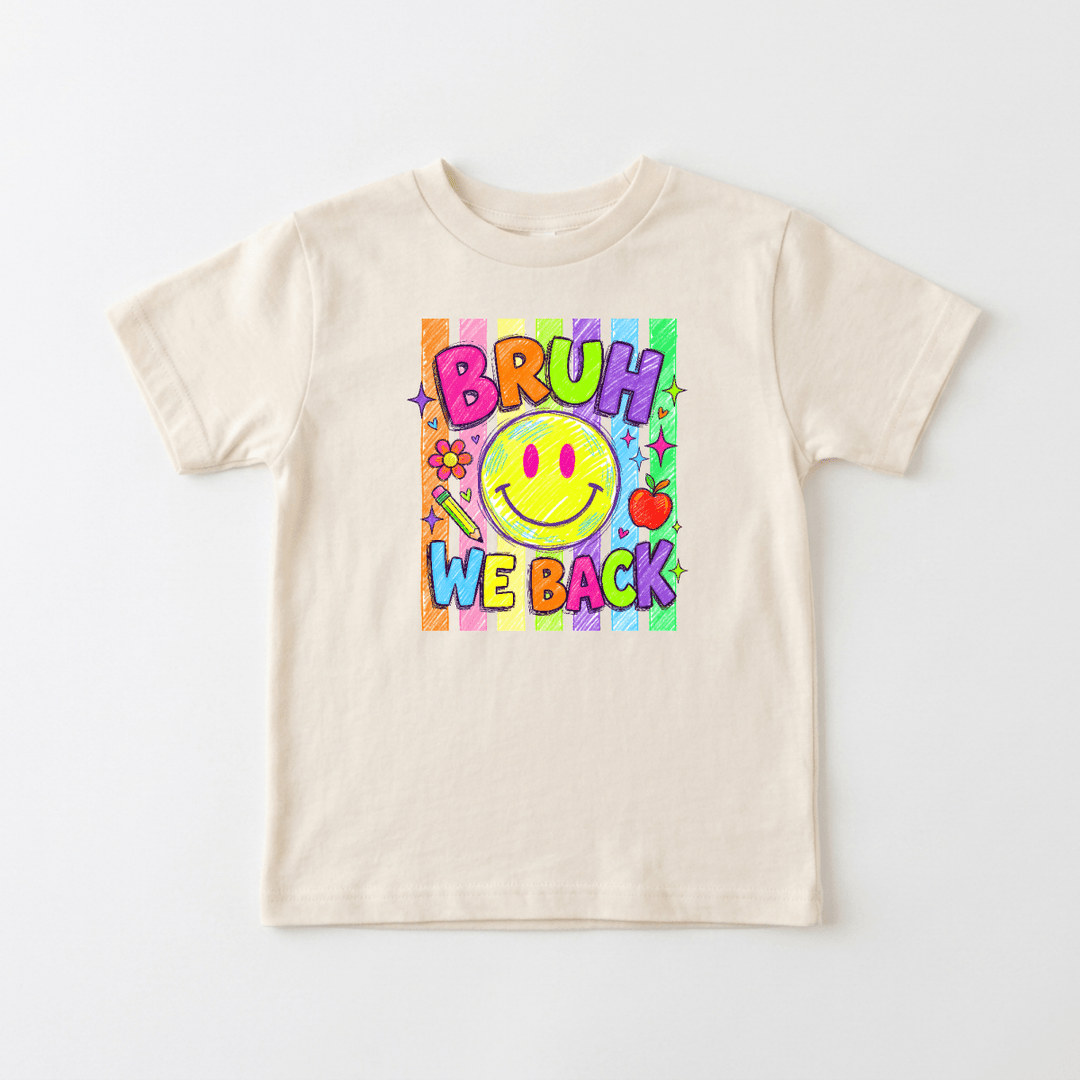 Bruh We Back Youth Tee | Cute Kids Shirt - Okum Tees
