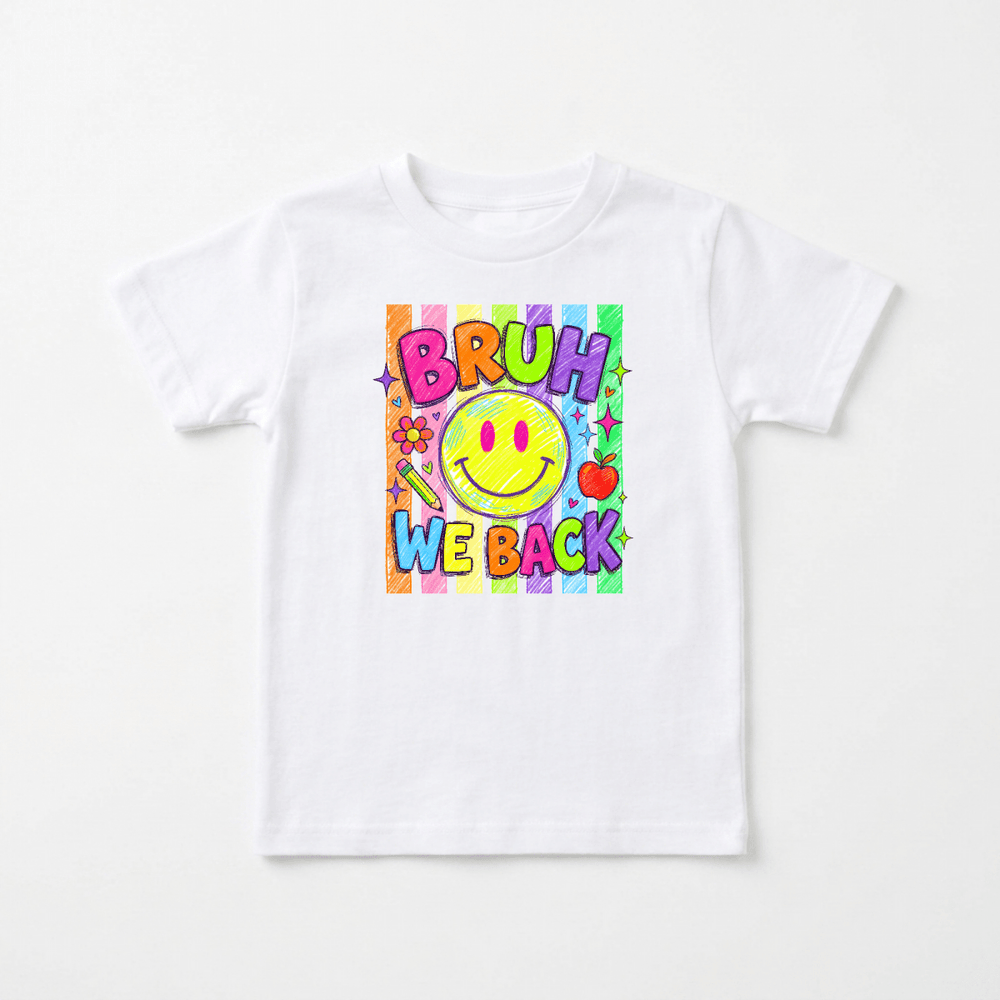 Bruh We Back Youth Tee | Cute Kids Shirt - Okum Tees