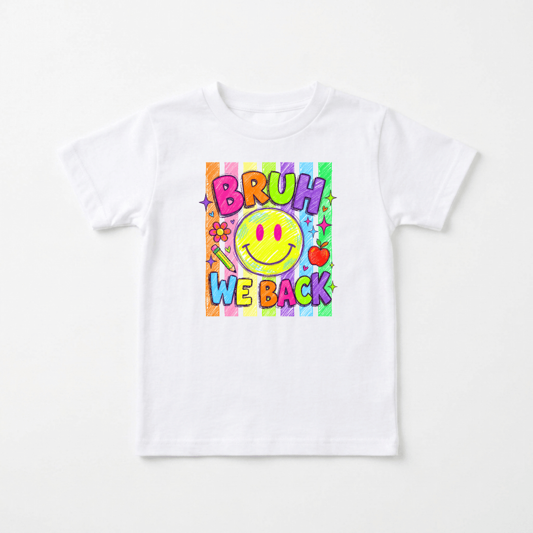 Bruh We Back Youth Tee | Cute Kids Shirt - Okum Tees