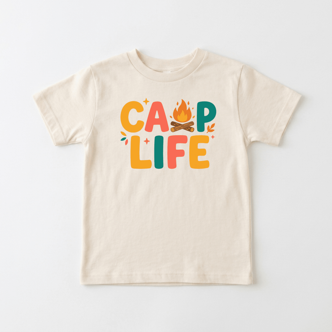Camp Life Youth Tee | Camping Shirt - Okum Tees