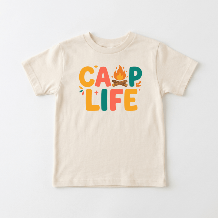 Camp Life Youth Tee | Camping Shirt - Okum Tees