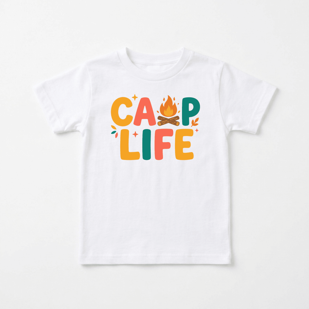 Camp Life Youth Tee | Camping Shirt - Okum Tees