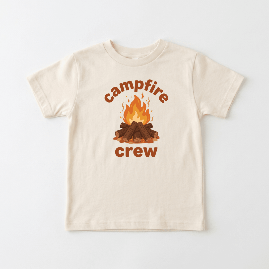 Campfire Crew Youth Tee | Camping Shirt - Okum Tees