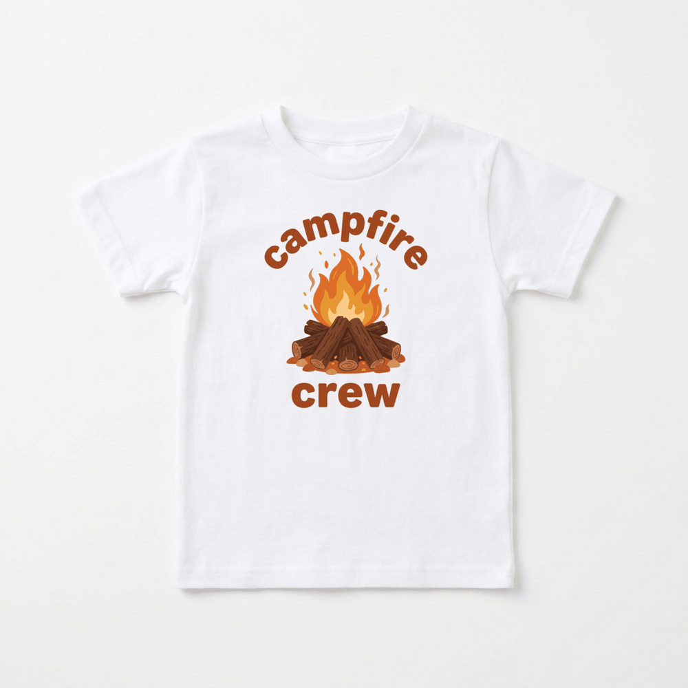 Campfire Crew Youth Tee | Camping Shirt - Okum Tees