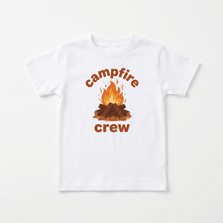 Campfire Crew Youth Tee | Camping Shirt - Okum Tees