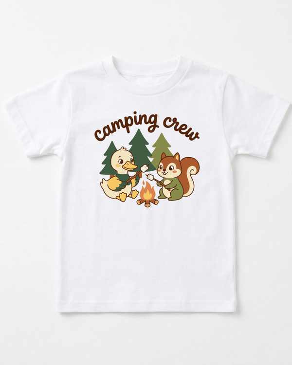 Campfire S'mores Crew Toddler Tee | Camping Shirt