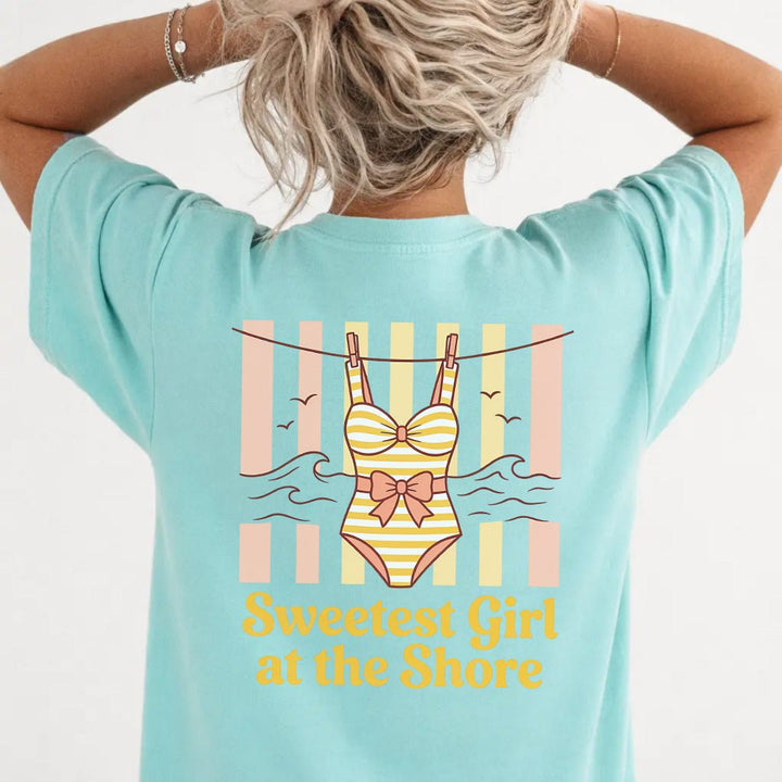 Coastal Cutie Summer Graphic Tee - Okum Tees