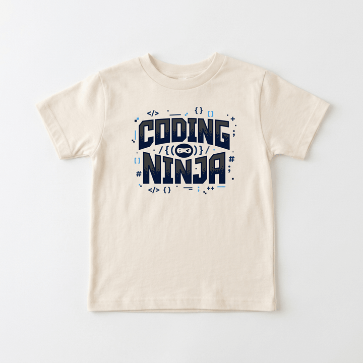 Coding Ninja Youth Tee | Cute Kids Shirt - Okum Tees