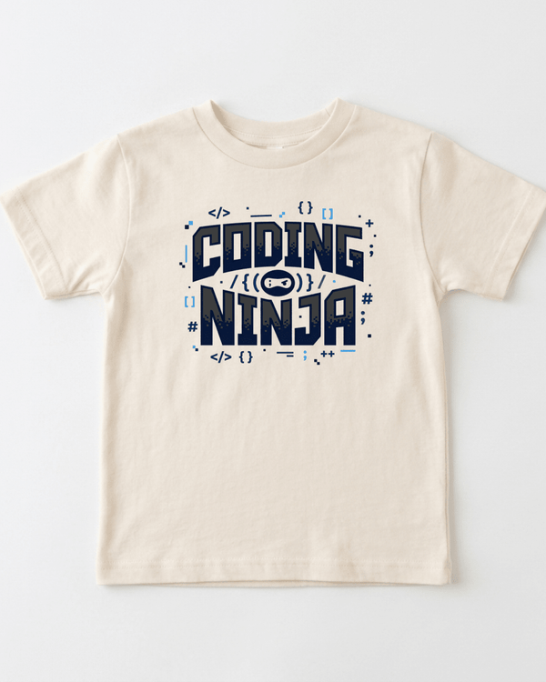 Coding Ninja Youth Tee | Cute Kids Shirt