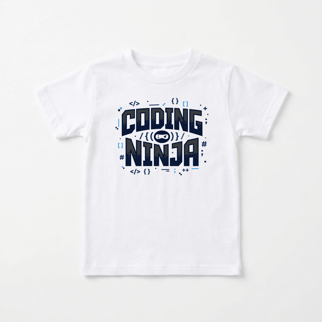Coding Ninja Youth Tee | Cute Kids Shirt - Okum Tees