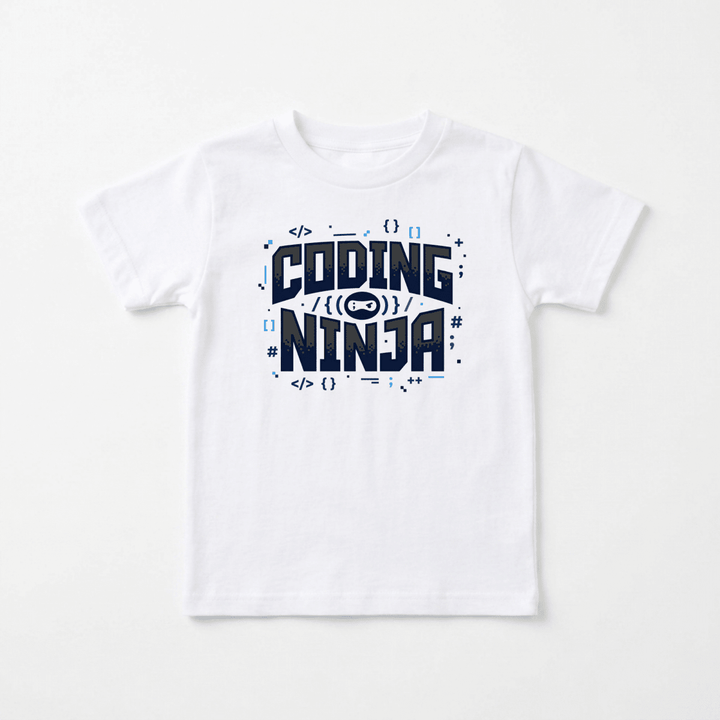 Coding Ninja Youth Tee | Cute Kids Shirt - Okum Tees
