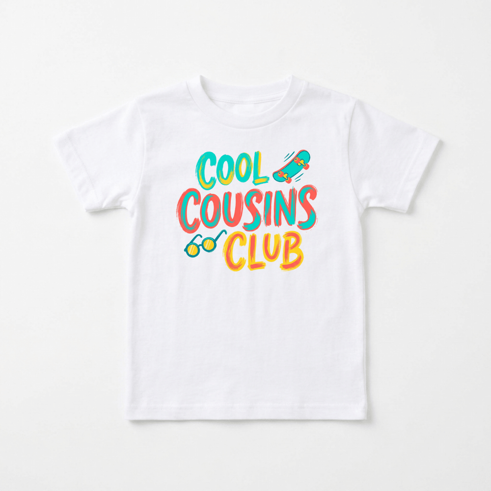 Cool Cousins Club Youth Tee | Cute Family Shirt - Okum Tees