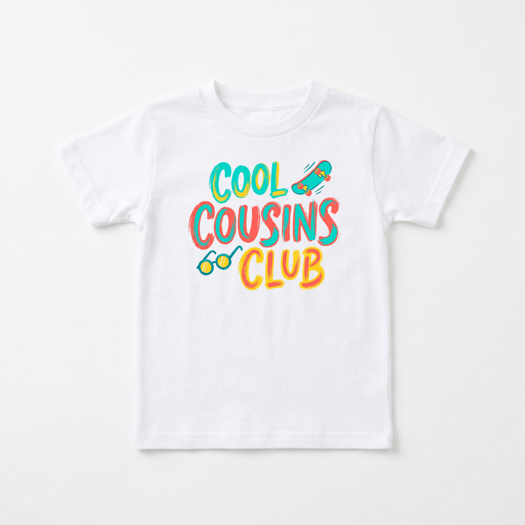 Cool Cousins Club Youth Tee | Cute Family Shirt - Okum Tees