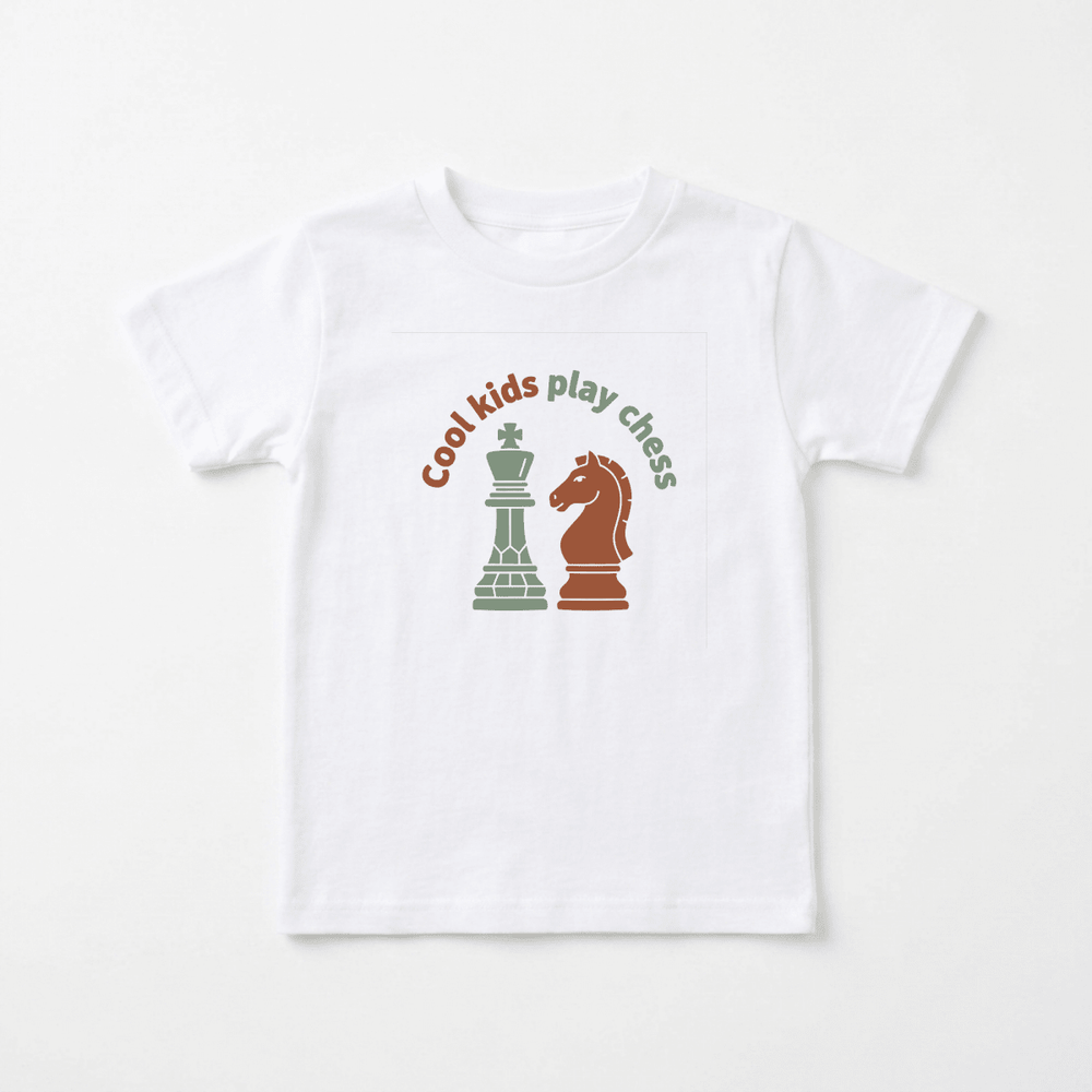 Cool Kids Play Chess Youth Tee | Gamer Shirt - Okum Tees