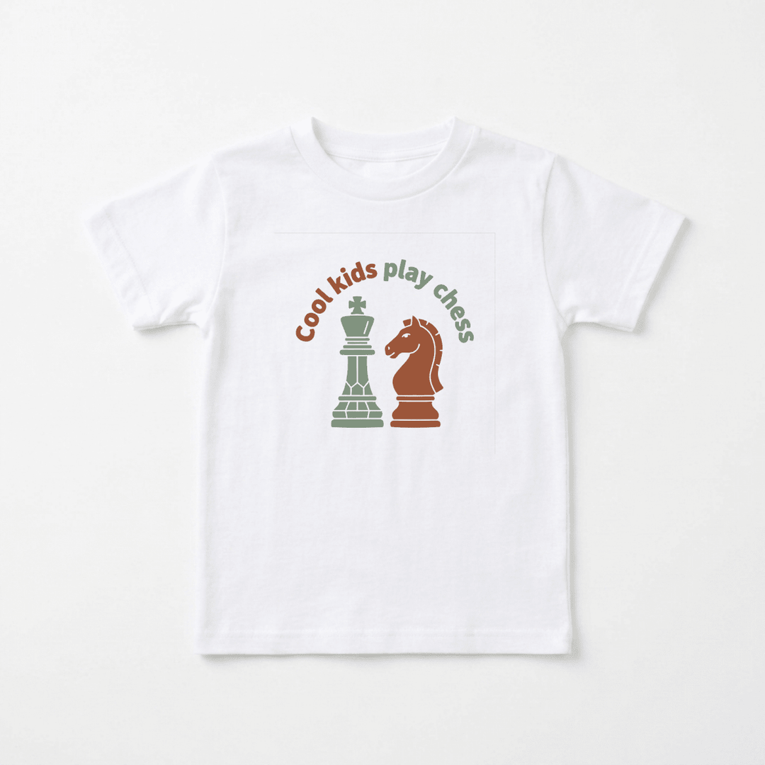 Cool Kids Play Chess Youth Tee | Gamer Shirt - Okum Tees