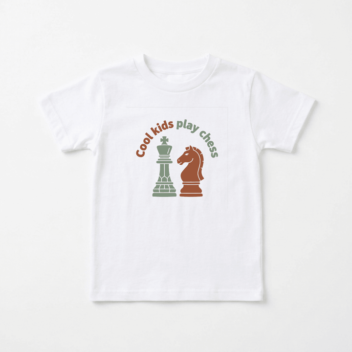 Cool Kids Play Chess Youth Tee | Gamer Shirt - Okum Tees