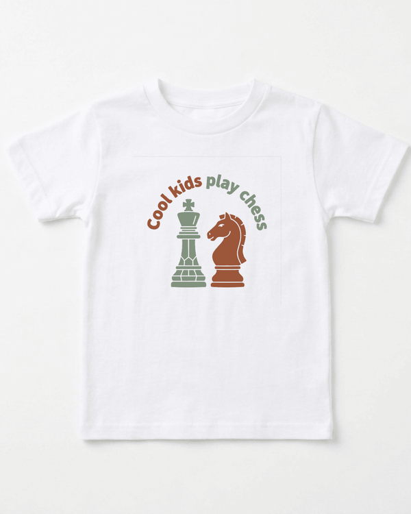 Cool Kids Play Chess Youth Tee | Gamer Shirt