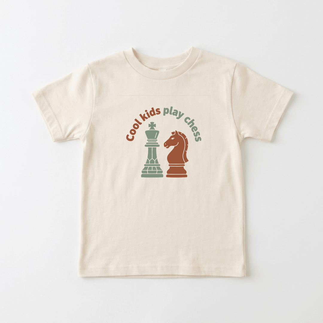 Cool Kids Play Chess Youth Tee | Gamer Shirt - Okum Tees