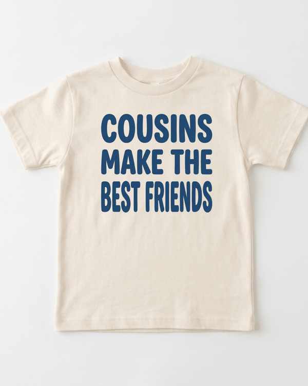 Cousins Make the Best Friends Youth Tee | Cute Kids Shirt