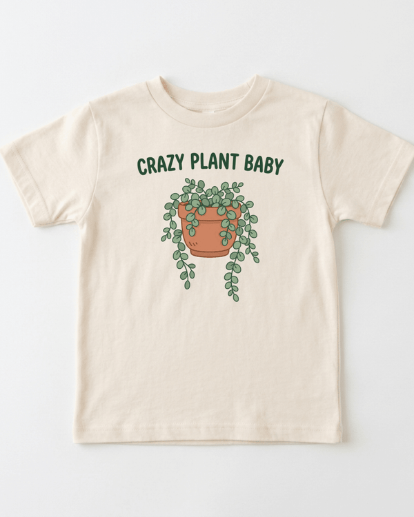 Crazy Plant Baby Youth Tee | Cute Kids Shirt