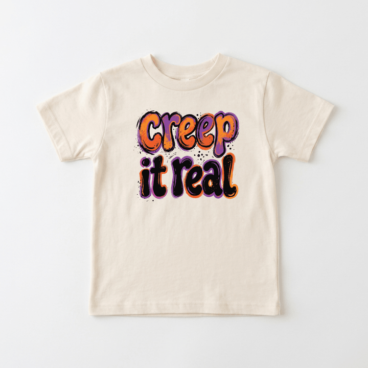 Creep It Real Youth Tee | Cute Halloween Shirt - Okum Tees