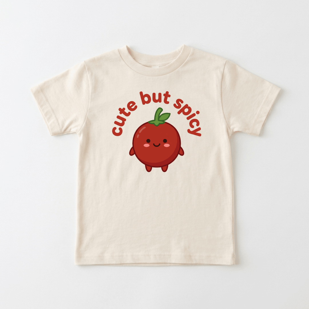 Cute But Spicy Tomato Toddler Tee | Cute Toddler Gift - Okum Tees