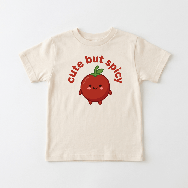 Cute But Spicy Tomato Toddler Tee | Cute Toddler Gift - Okum Tees