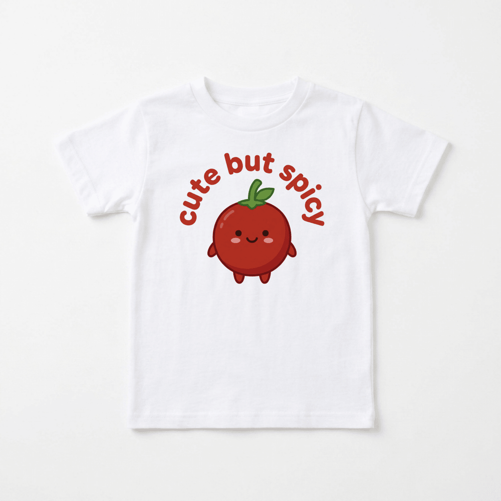 Cute But Spicy Tomato Toddler Tee | Cute Toddler Gift - Okum Tees