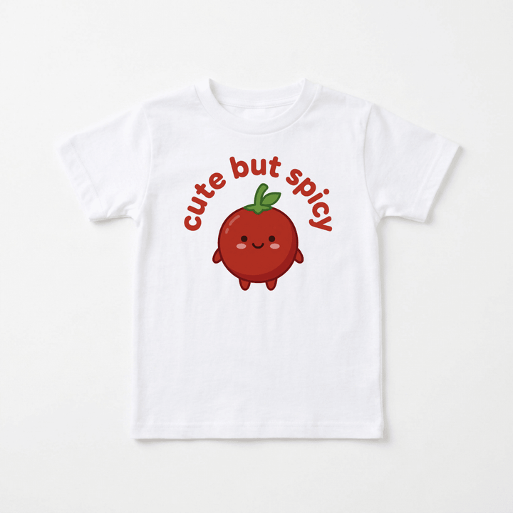 Cute But Spicy Tomato Toddler Tee | Cute Toddler Gift - Okum Tees