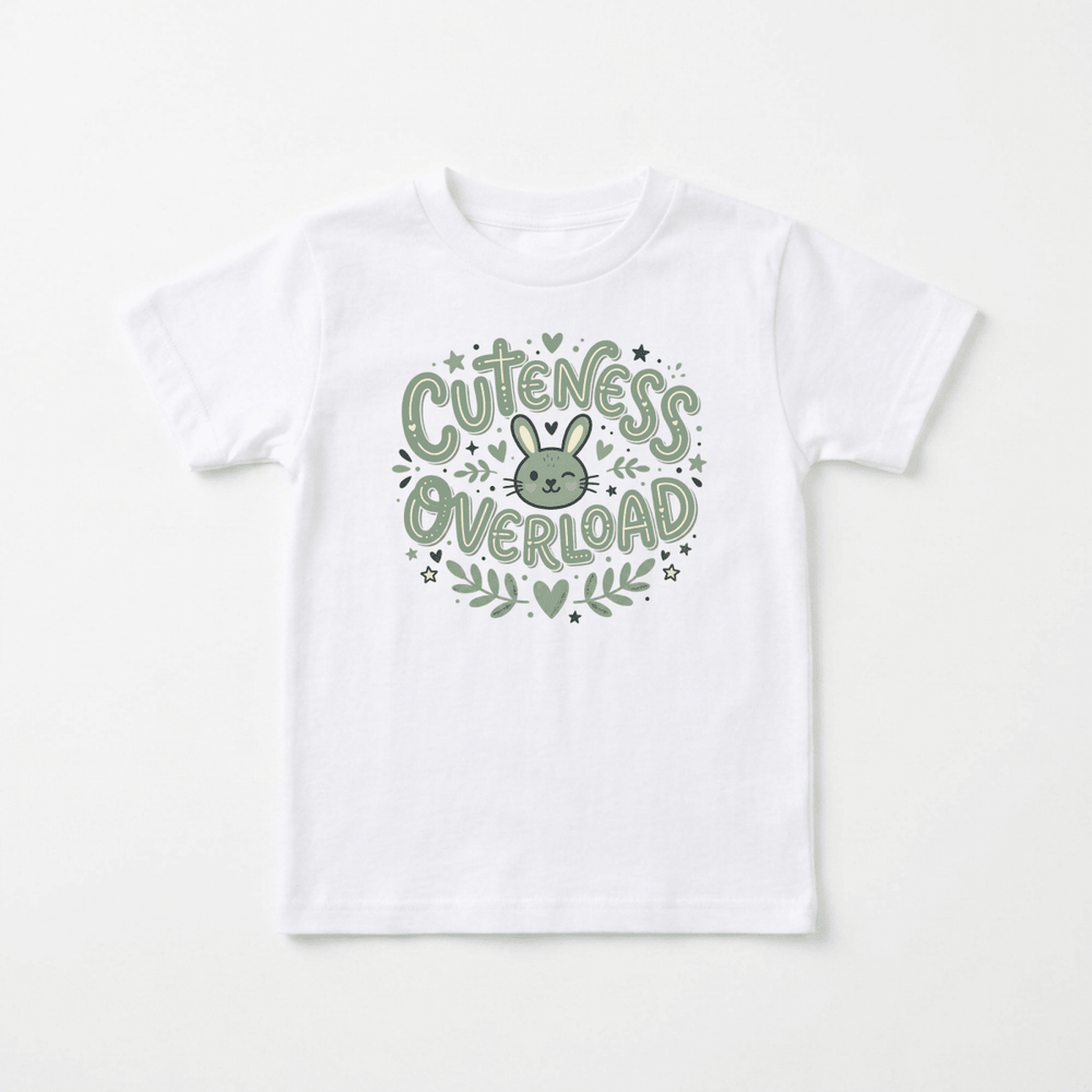 Cuteness Overload Bunny Toddler Tee | Cute Toddler Gift - Okum Tees