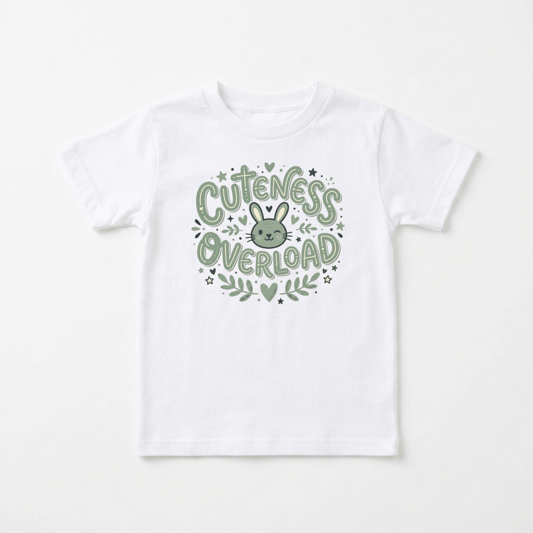 Cuteness Overload Bunny Toddler Tee | Cute Toddler Gift - Okum Tees